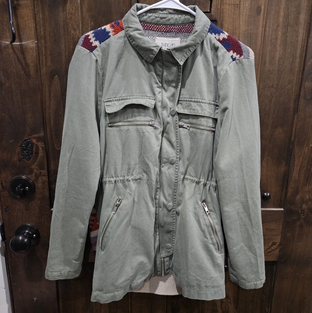 Thread & Supply Women's‎ Military Jacket. Size M